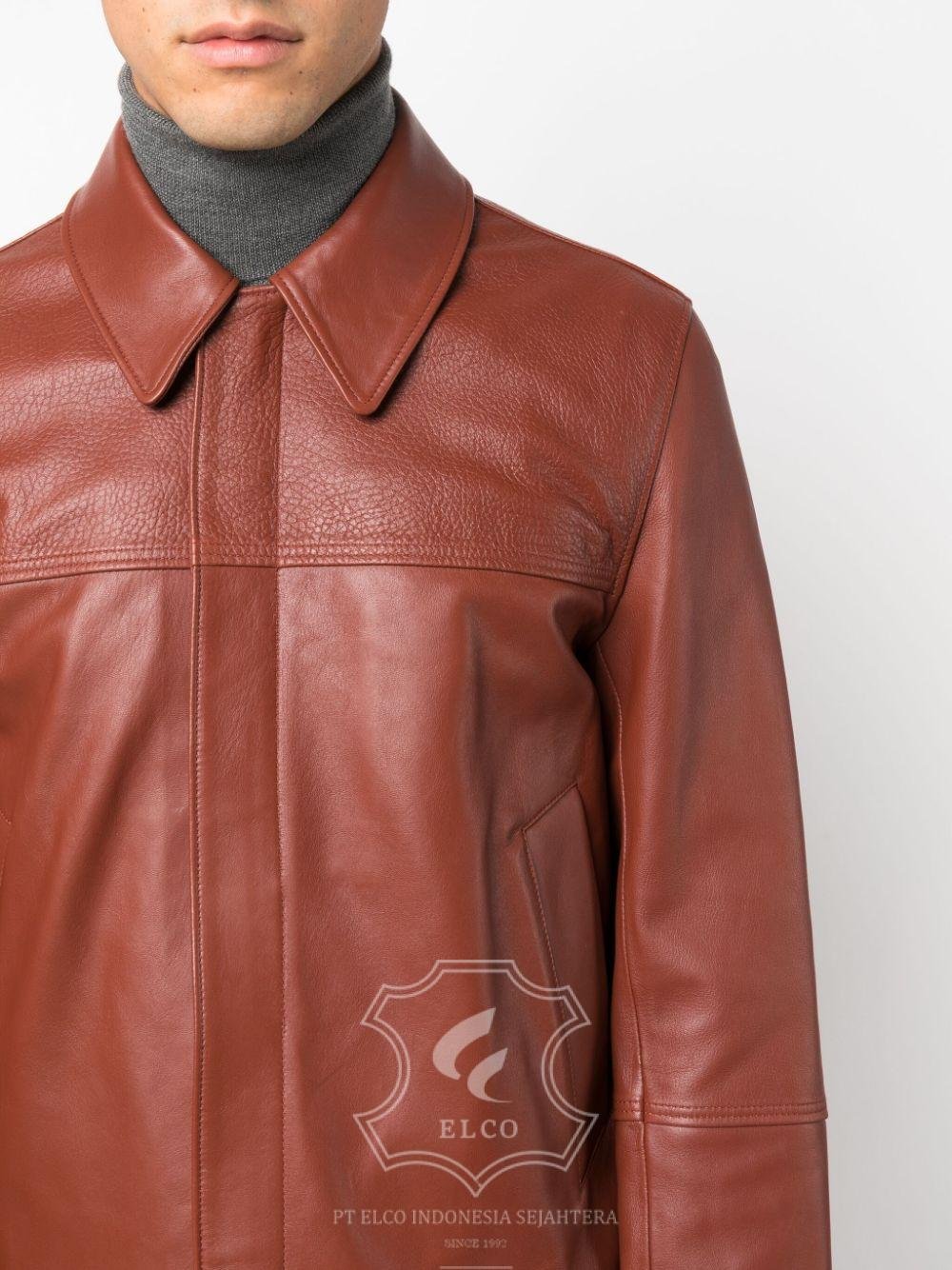 Jaket Kulit Pria Desain Formal - PF 423 - Gambar 5