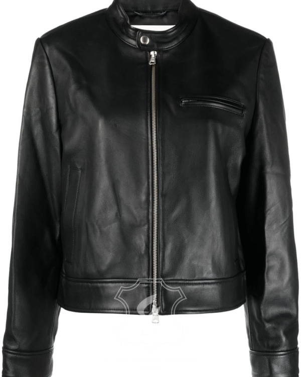 Jaket Kulit Wanita Desain Casual - WC 417