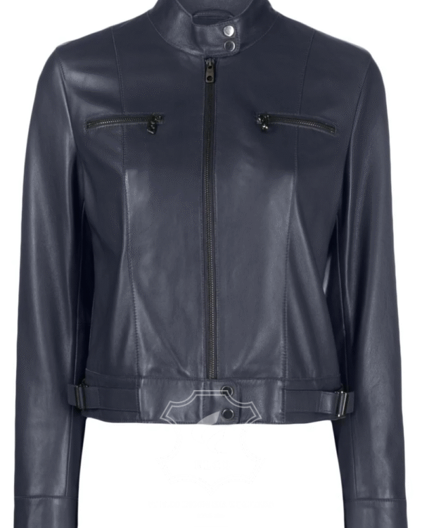 Jaket Kulit Wanita Desain Casual - WC 419