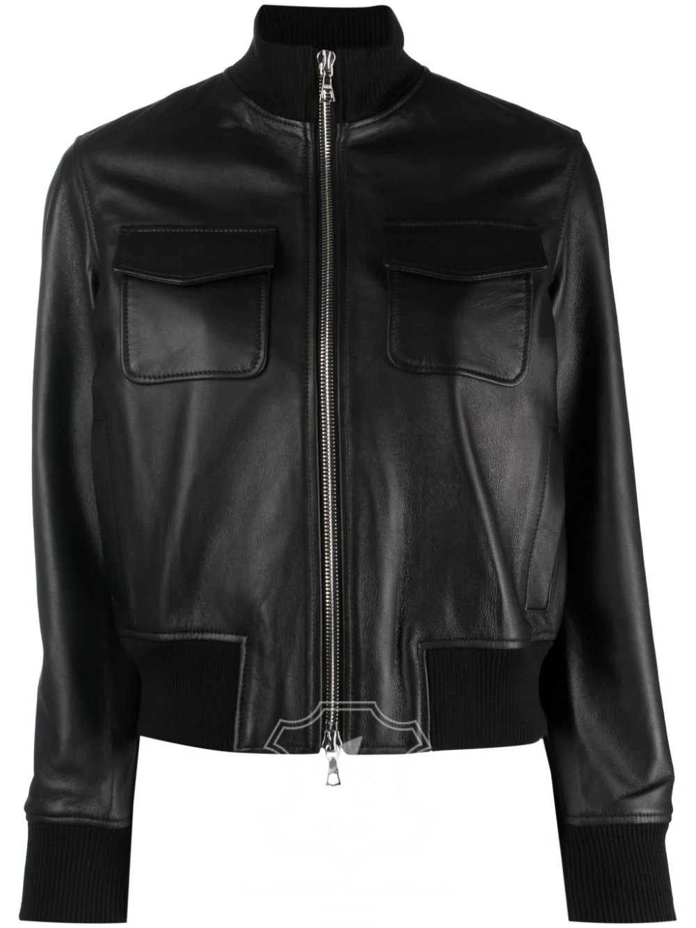 Jaket Kulit Wanita Desain Bomber - WCB 425