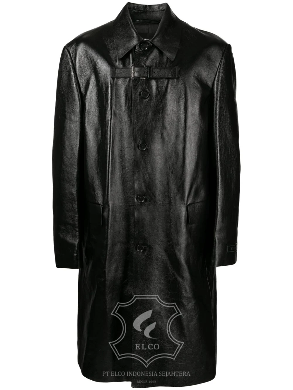 Jaket Kulit Pria Desain Jas - PJ 425