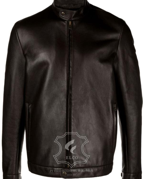 Jaket Kulit Pria Desain Casual - PC 447