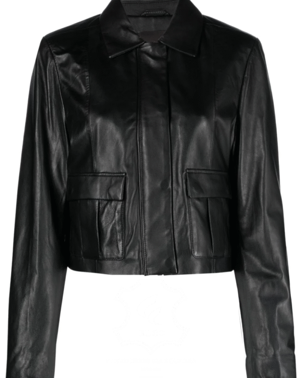 Jaket Kulit Wanita Desain Formal - WF 418