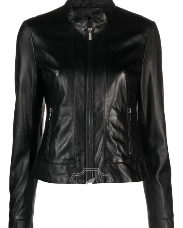 Jaket Kulit Wanita Desain Casual - WC 413