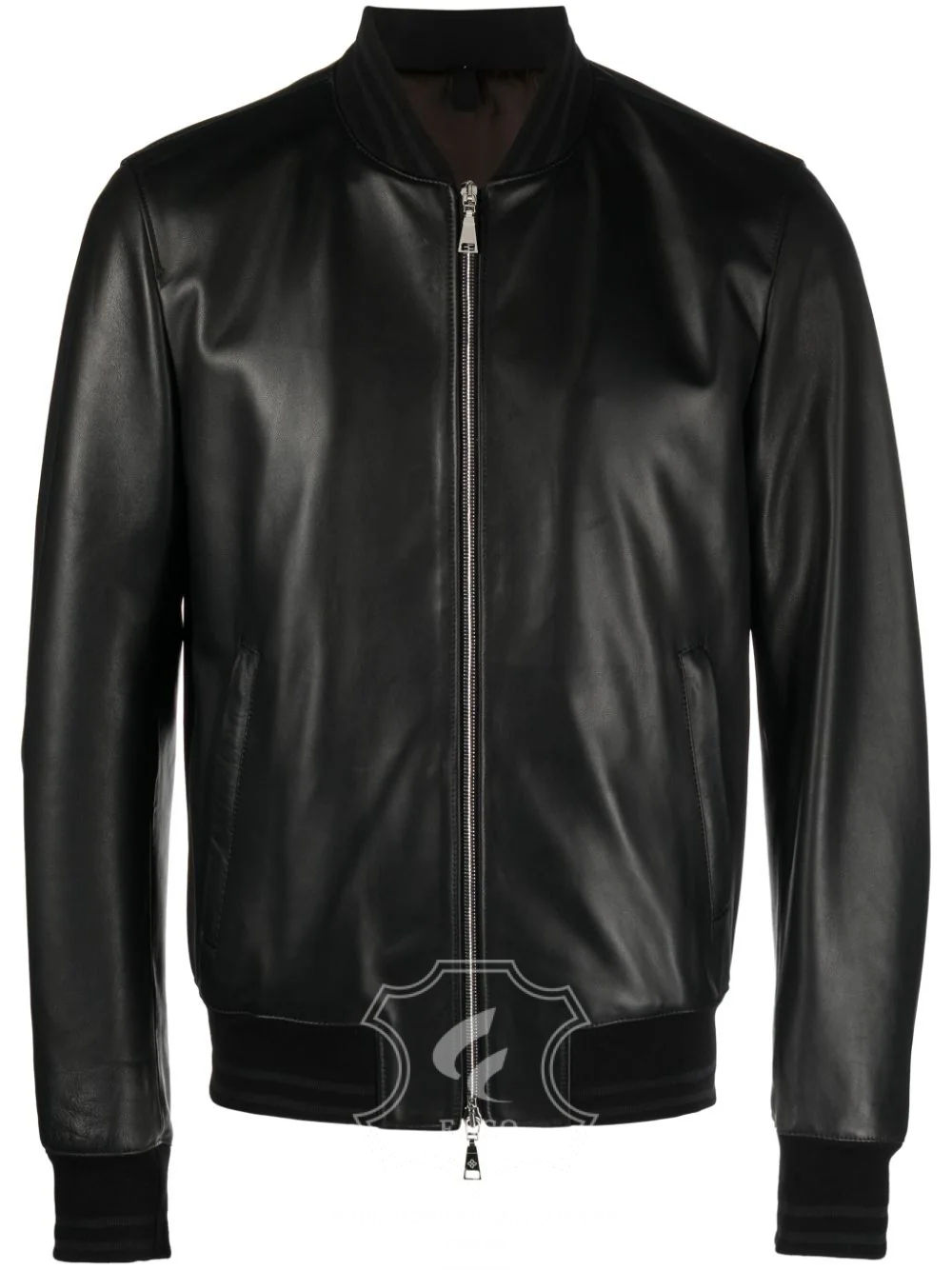 Jaket Kulit Pria Desain Bomber - PCB 428