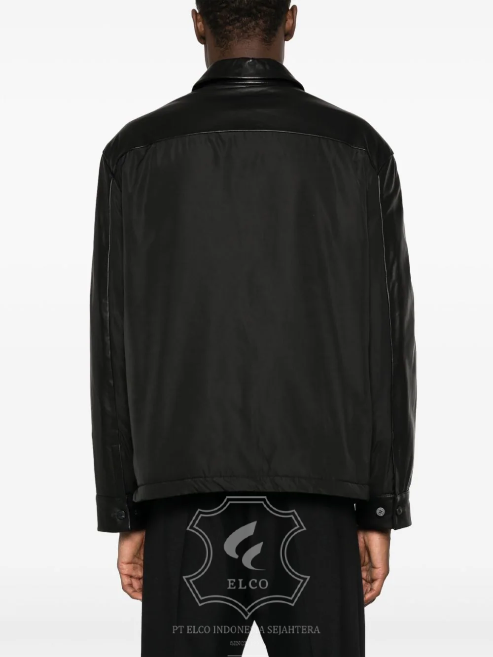 Jaket Kulit Pria Desain Formal - PF 422 - Gambar 4