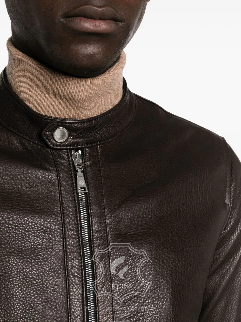 Jaket Kulit Pria Desain Casual - PC 436 - Gambar 4