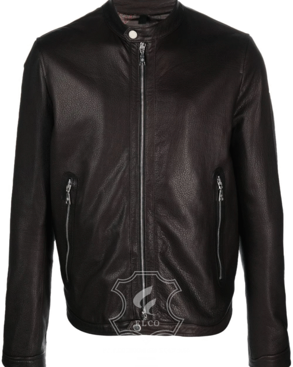 Jaket Kulit Pria Desain Casual - PC 436