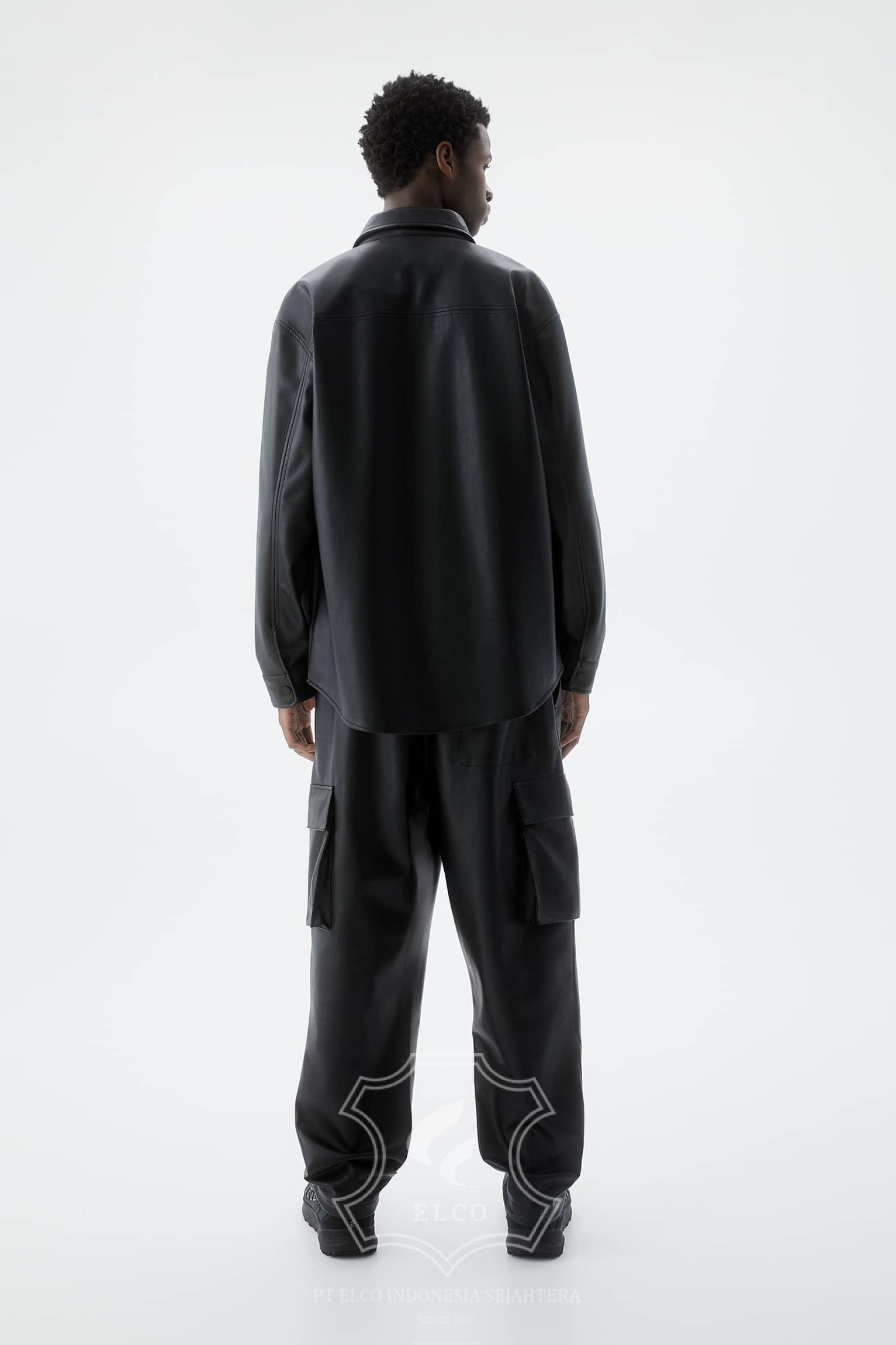 Jaket Kulit Pria Desain Formal - PF 424 - Gambar 2