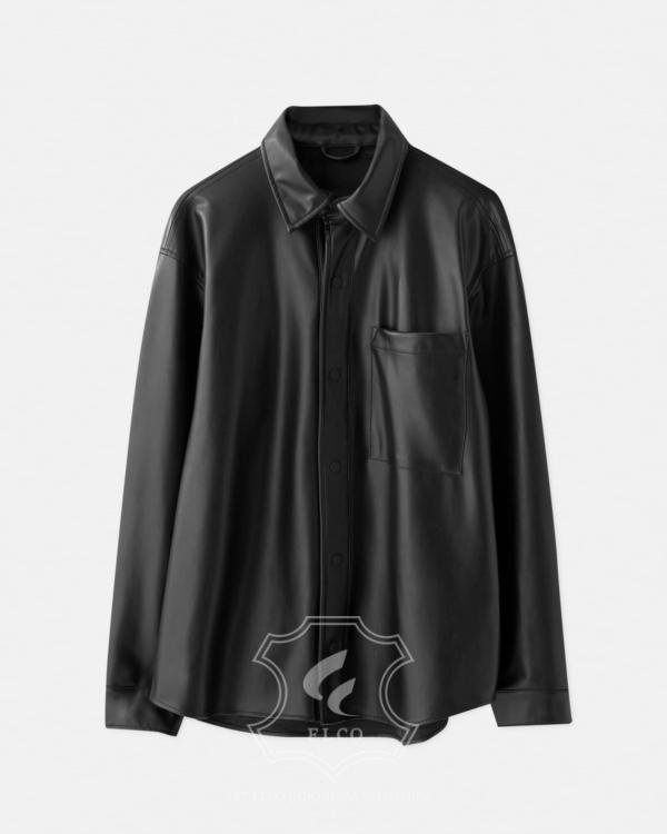 Jaket Kulit Pria Desain Formal - PF 424