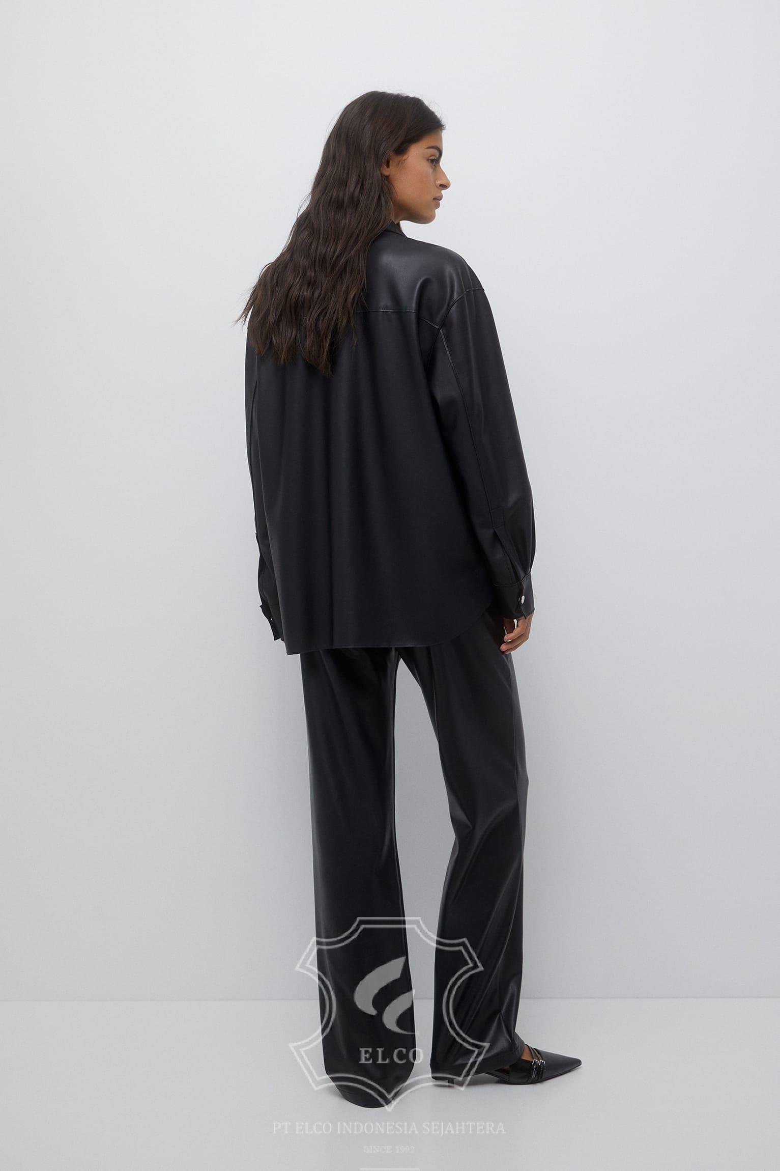 Jaket Kulit Wanita Desain Formal - WF 421 - Gambar 4