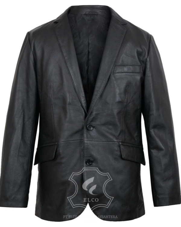 Jaket Kulit Pria Desain Jas - PJ 450