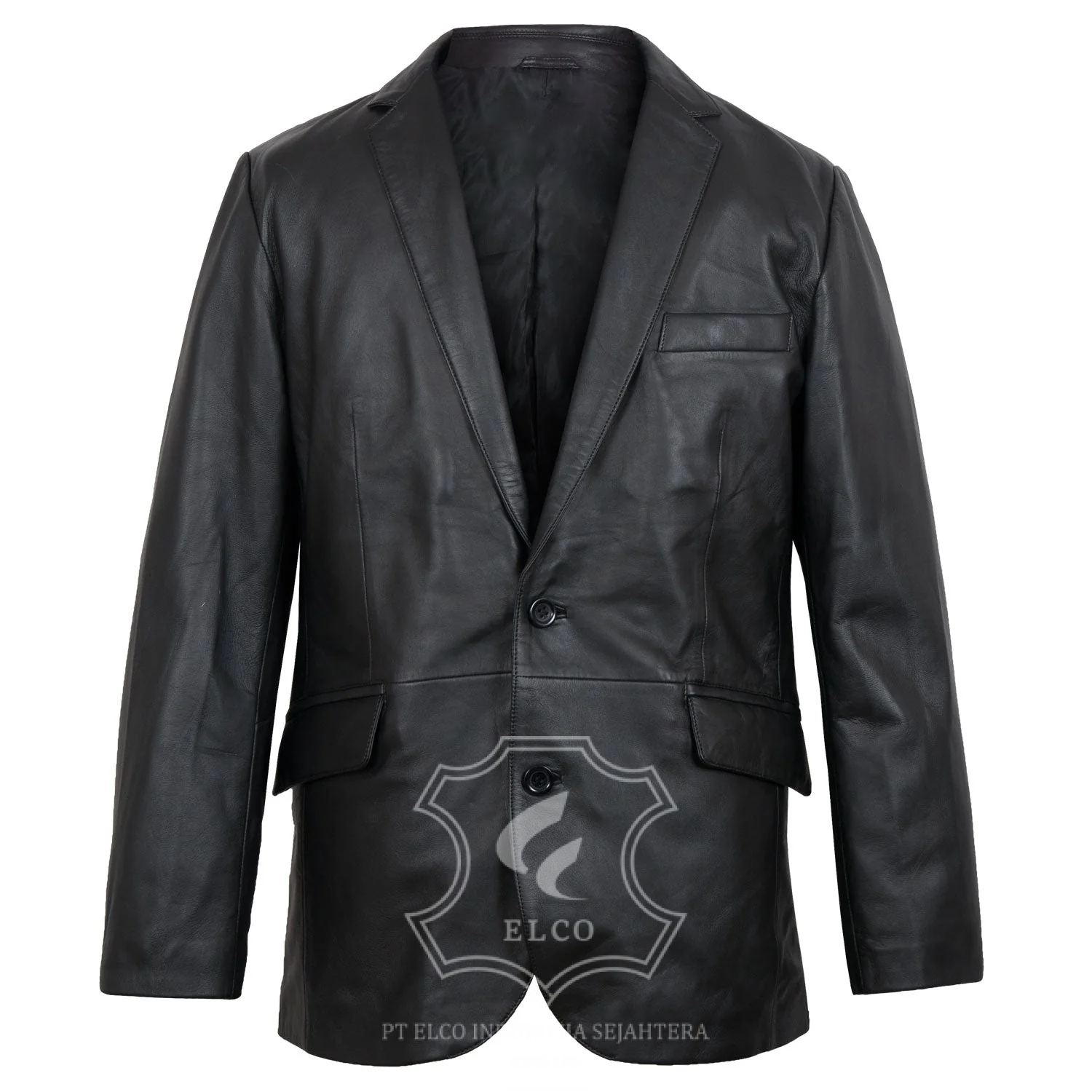 Jaket Kulit Pria Desain Jas - PJ 450