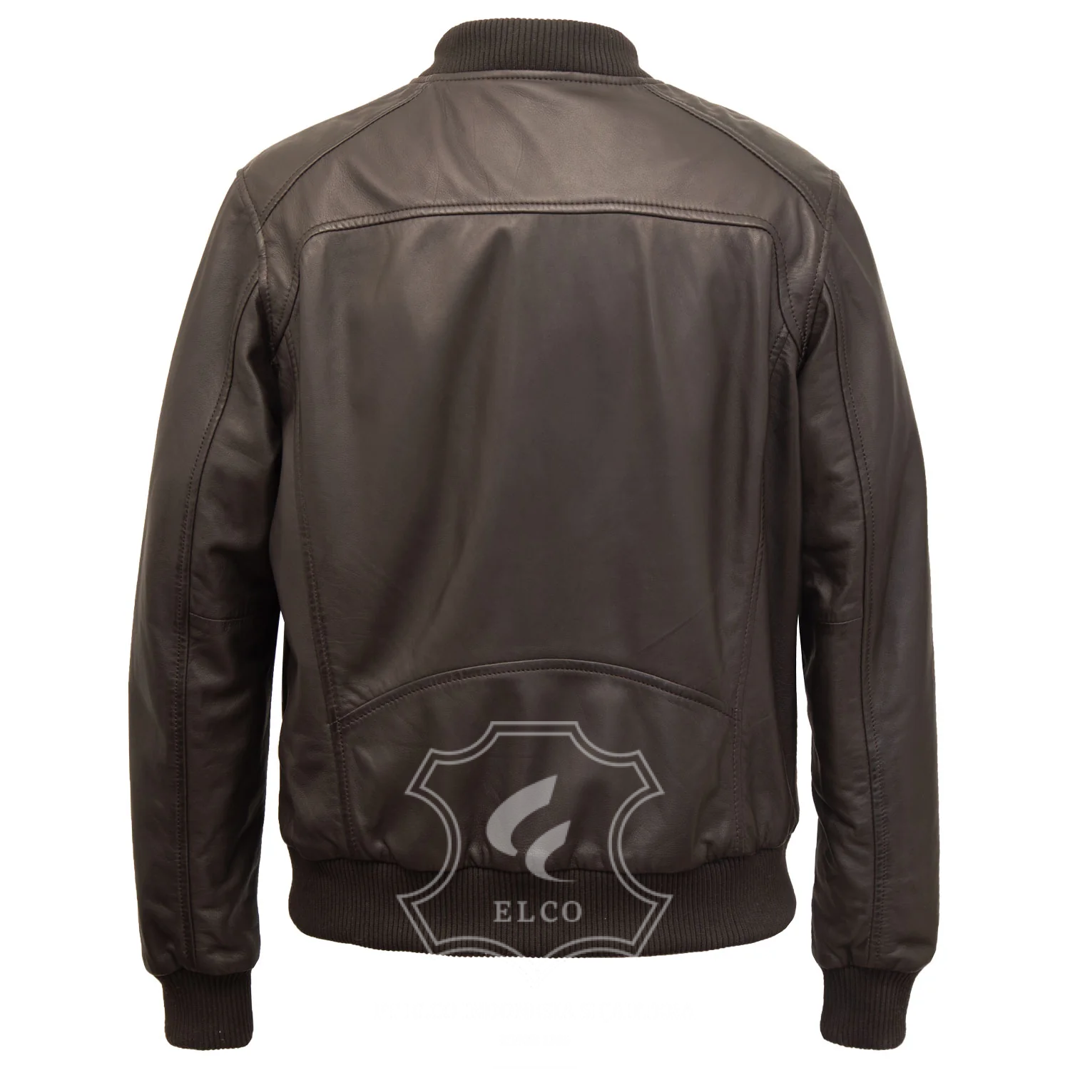 Jaket Kulit Pria Desain Bomber - PCB 491 - Gambar 2