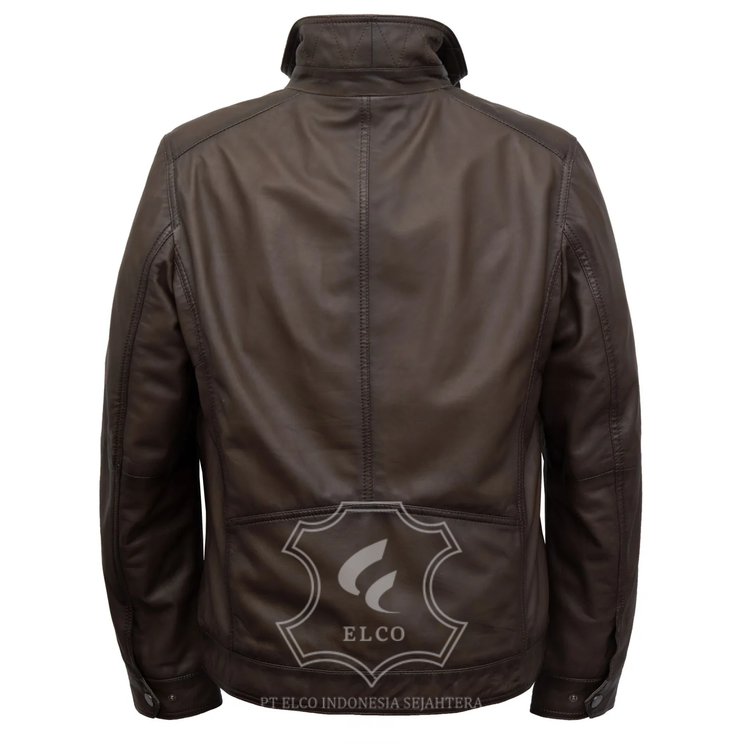 Jaket Kulit Pria Desain Casual - PC 463 - Gambar 2