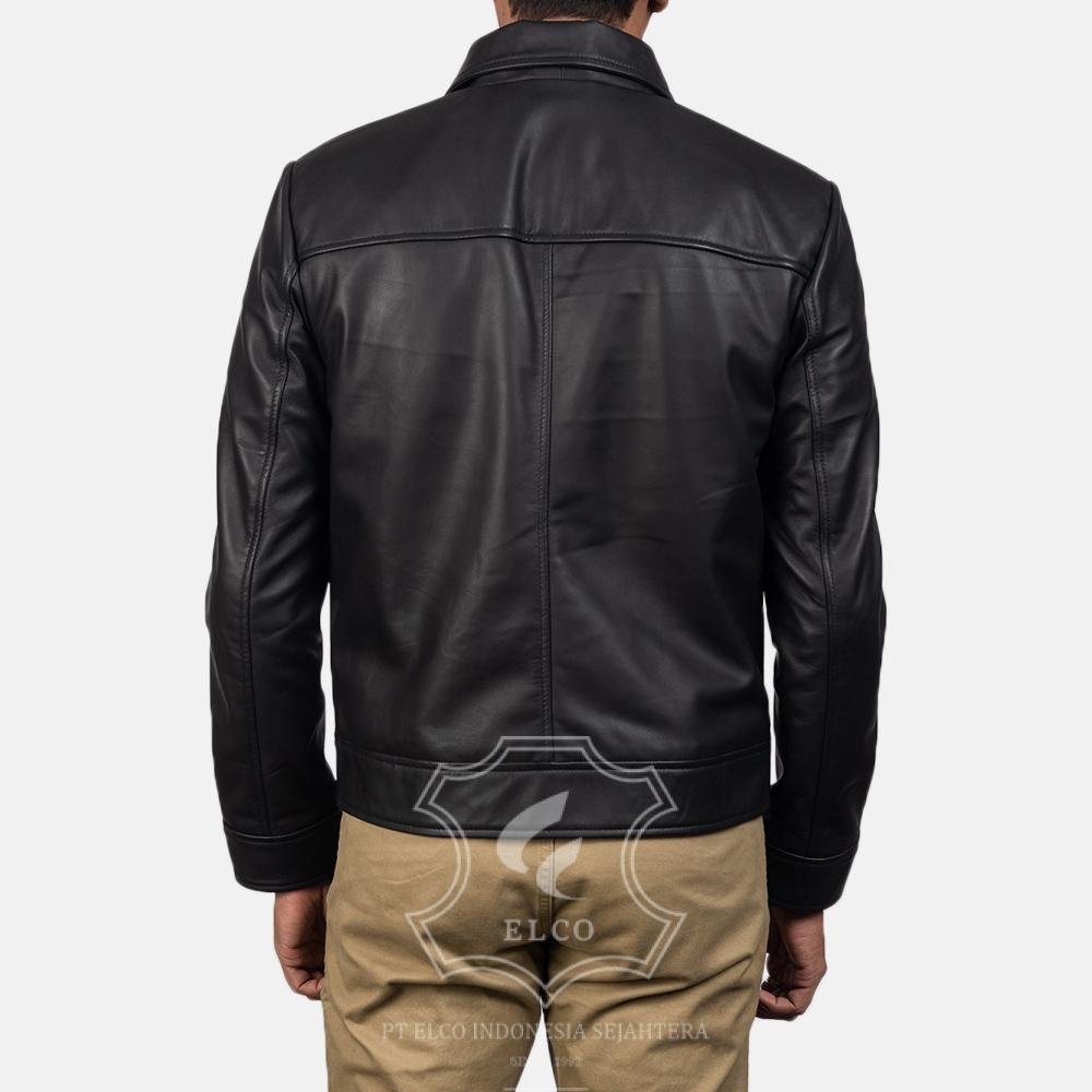 Jaket Kulit Pria Desain Formal - PF 111 - Gambar 4