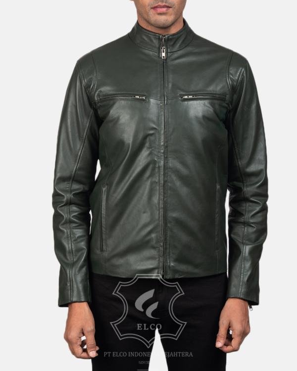 Jaket Kulit Pria Desain Casual - PC 160