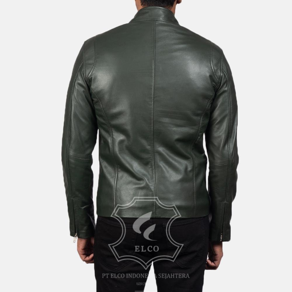 Jaket Kulit Pria Desain Casual - PC 160 - Gambar 4