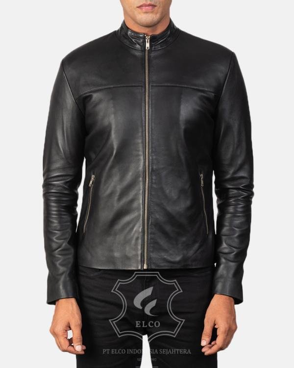 Jaket Kulit Pria Desain Casual - PC 161