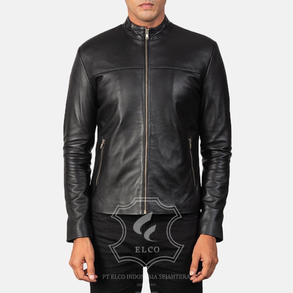 Jaket Kulit Pria Desain Casual - PC 161