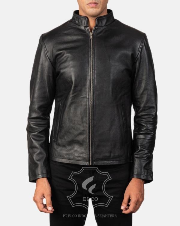 Jaket Kulit Pria Desain Casual - PC 405