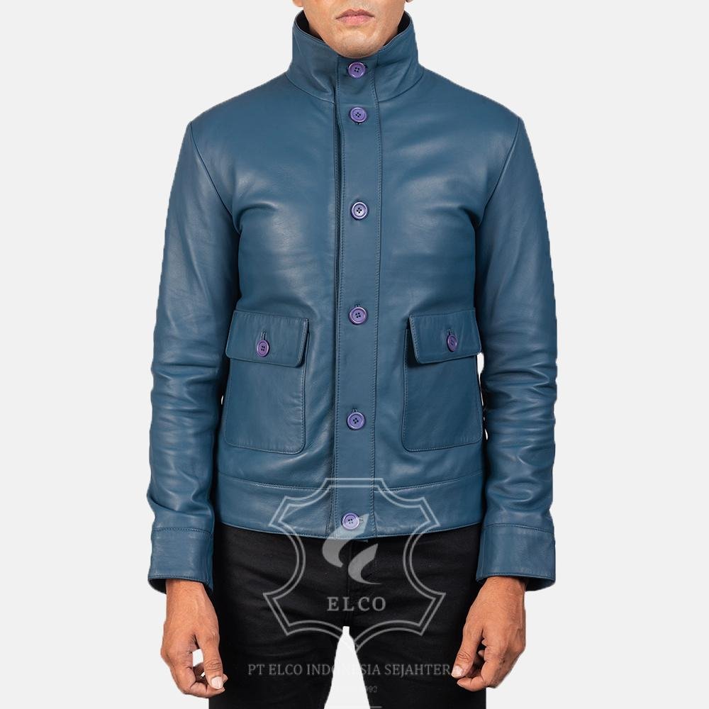 Jaket Kulit Pria Desain Pilot - PP 404