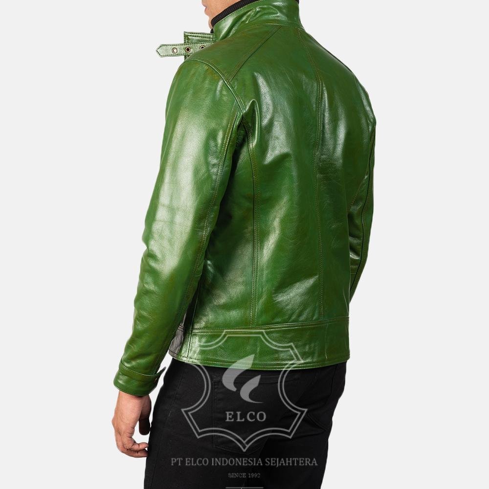 Jaket Kulit Pria Desain Casual - PC 416 - Gambar 4