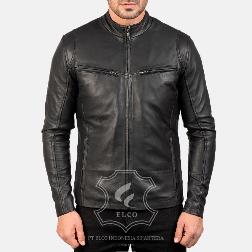 Jaket Kulit Pria Desain Casual - PC 134