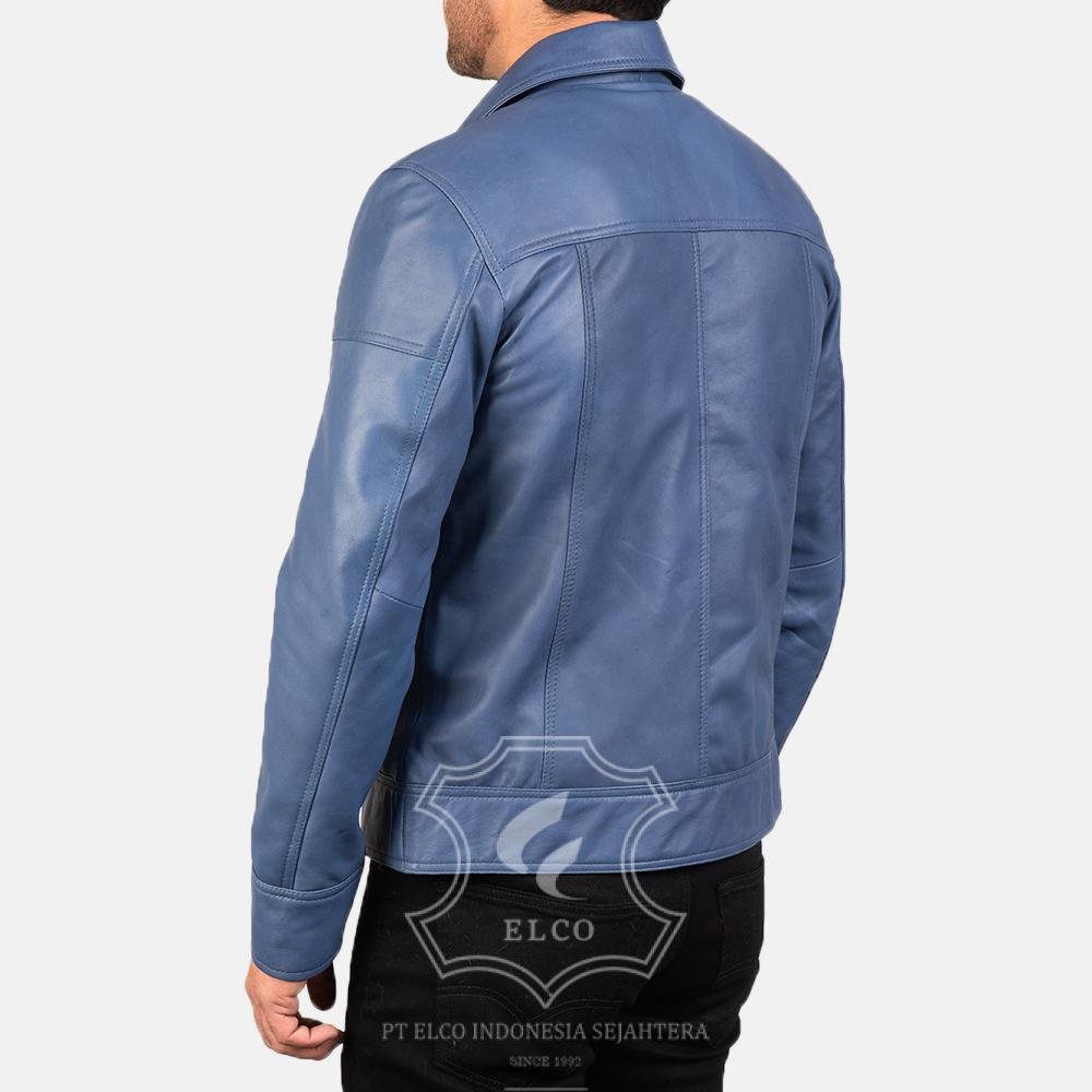 Jaket Kulit Pria Desain Formal - PF 406 - Gambar 4