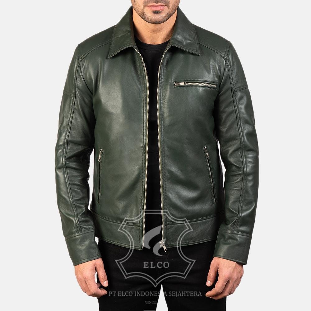 Jaket Kulit Pria Desain Formal - PF 404 - Gambar 2