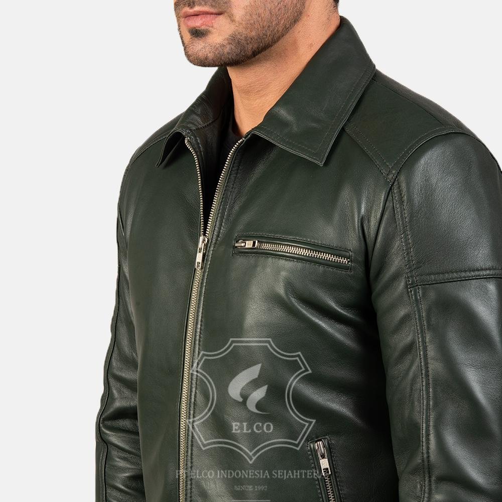 Jaket Kulit Pria Desain Formal - PF 404 - Gambar 5