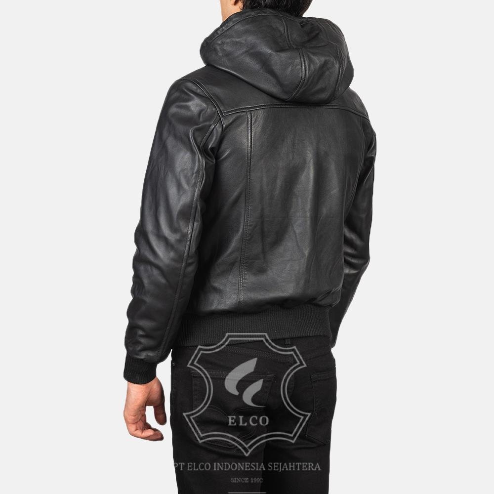 Jaket Kulit Pria Desain Bomber - PCB 405 - Gambar 5