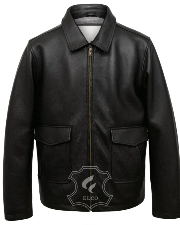 Jaket Kulit Pria Desain Pilot - PP 411