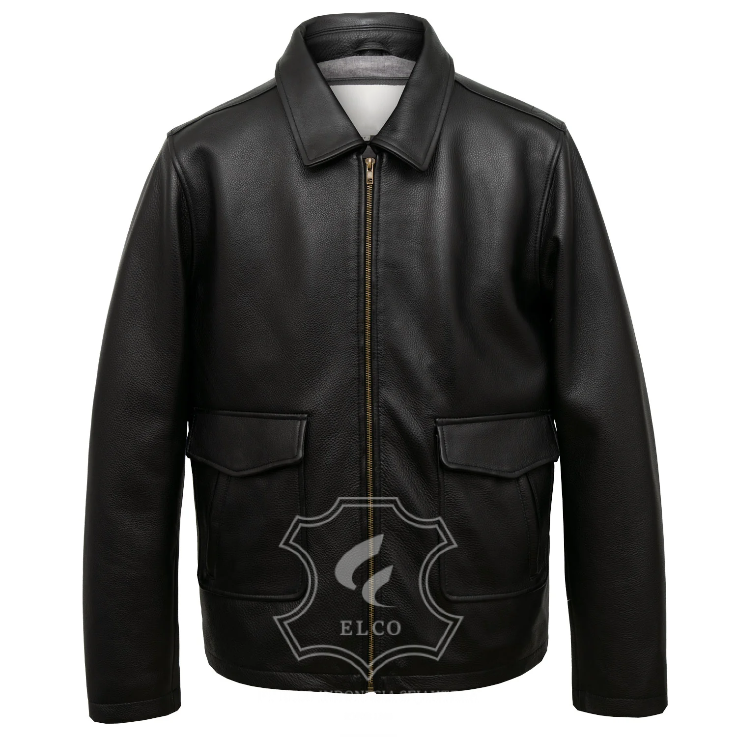 Jaket Kulit Pria Desain Pilot - PP 411