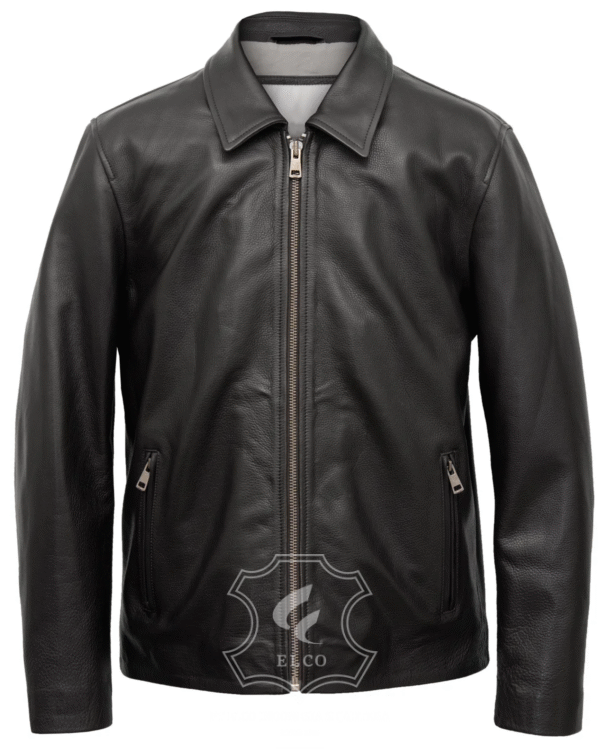 Jaket Kulit Pria Desain Formal - PF 440