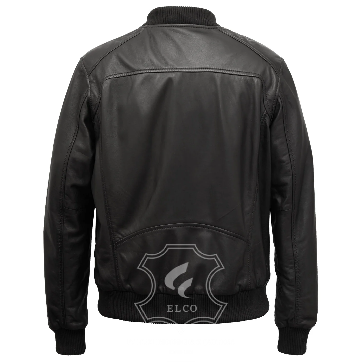 Jaket Kulit Pria Desain Bomber - PCB 490 - Gambar 2