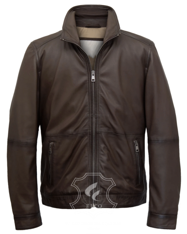 Jaket Kulit Pria Desain Casual - PC 463