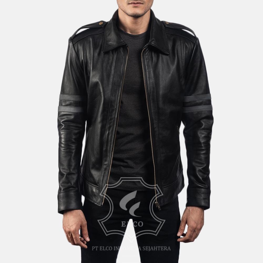 Jaket Kulit Pria Desain Formal - PF 110 - Gambar 2