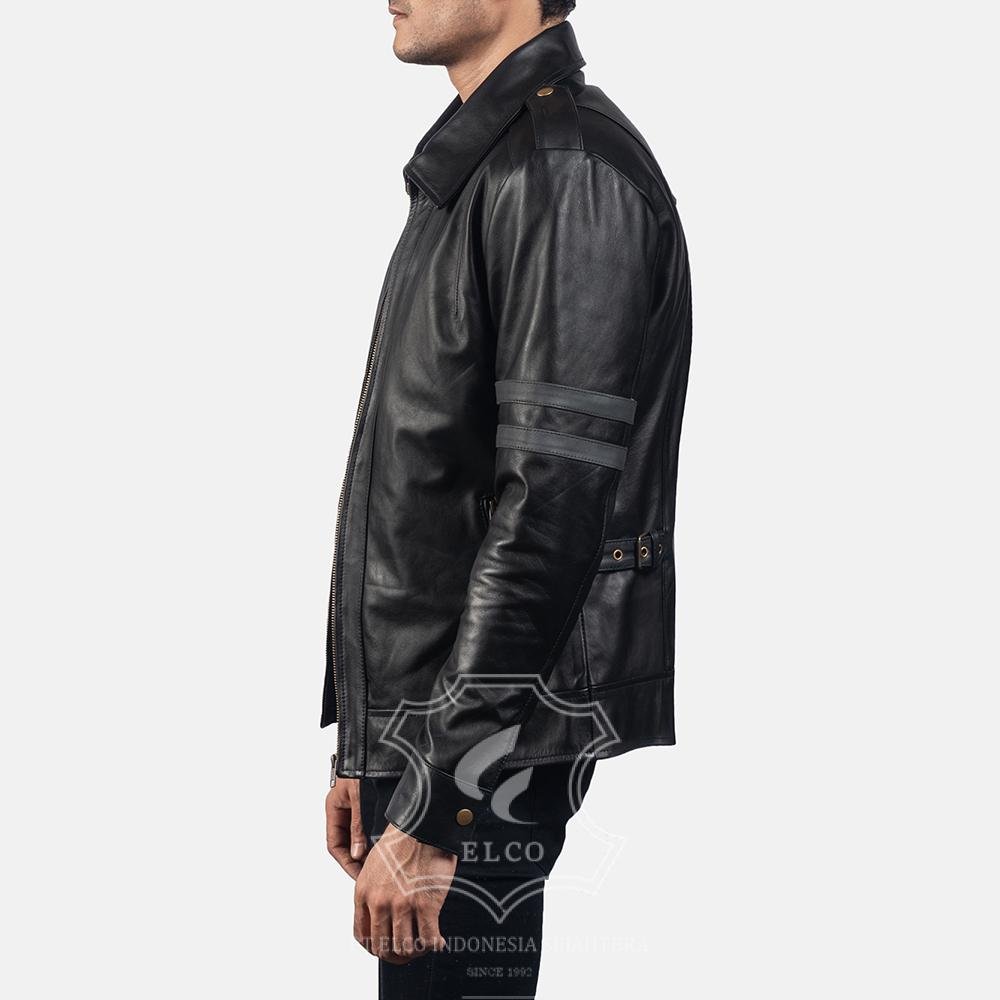 Jaket Kulit Pria Desain Formal - PF 110 - Gambar 4