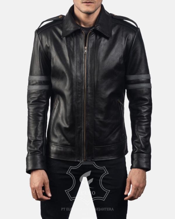 Jaket Kulit Pria Desain Formal - PF 110