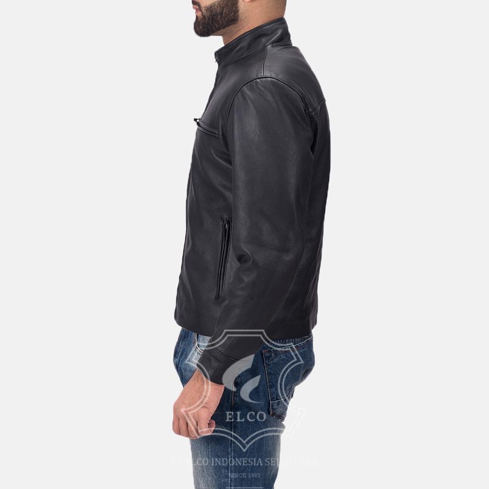 Jaket Kulit Pria Desain Casual - PC 409 - Gambar 3