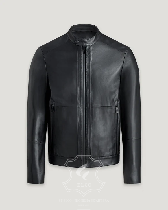 Jaket Kulit Pria Desain Casual - PC 461