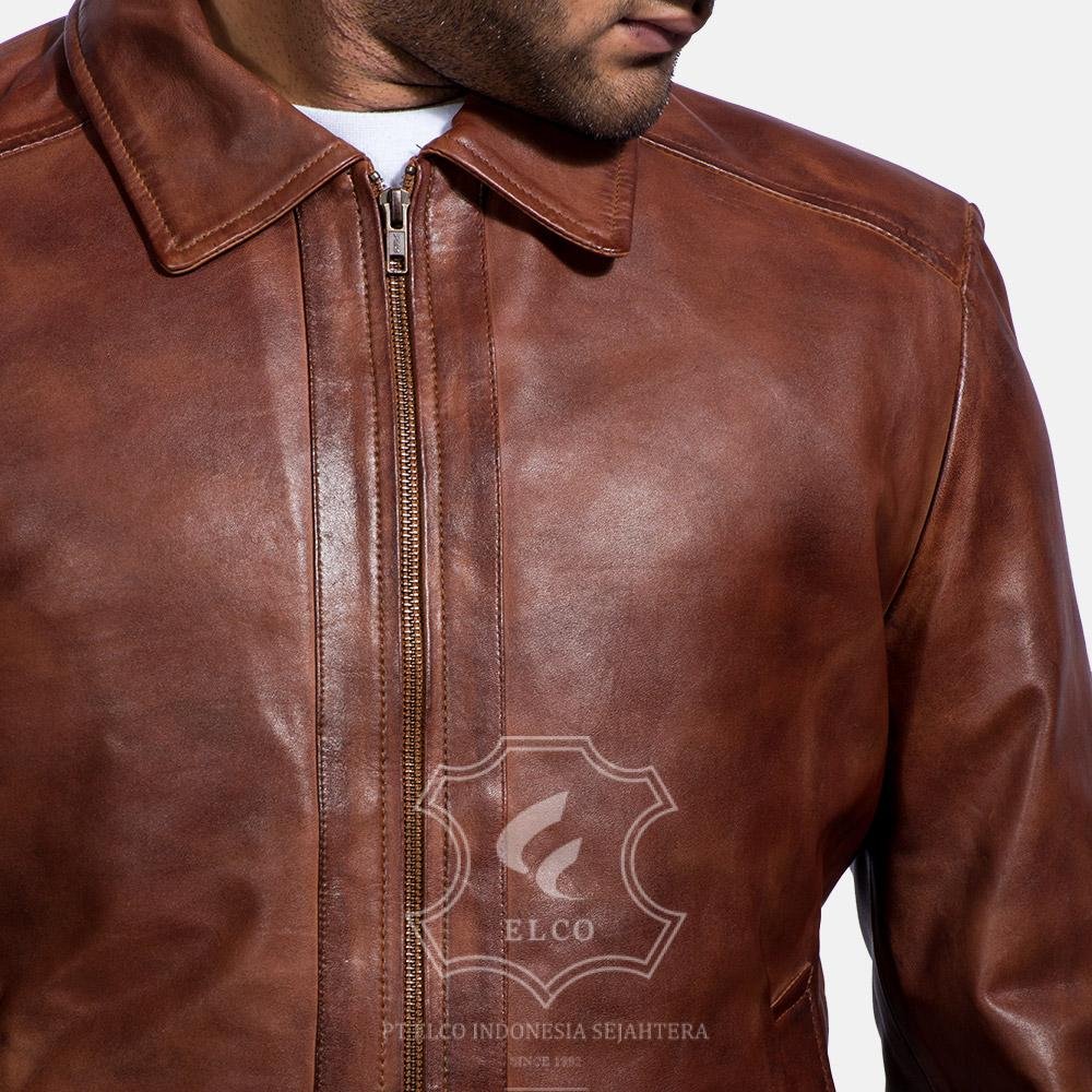 Jaket Kulit Pria Desain Formal - PF 403 - Gambar 6