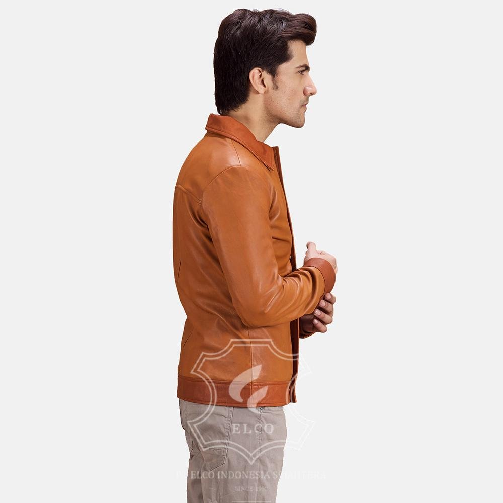 Jaket Kulit Pria Desain Formal - PF 409 - Gambar 2