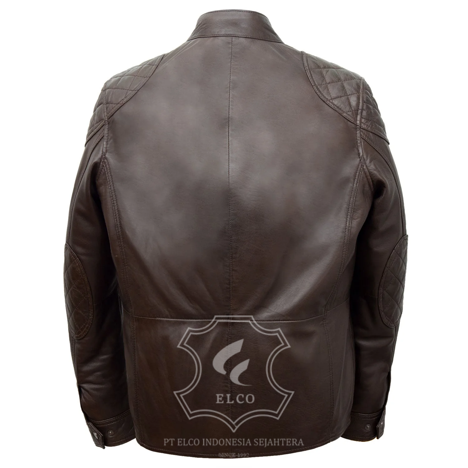 Jaket Kulit Pria Desain Safari - PJS 415 - Gambar 2