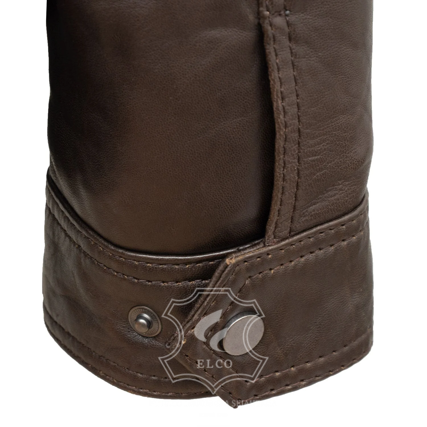 Jaket Kulit Pria Desain Safari - PJS 415 - Gambar 5