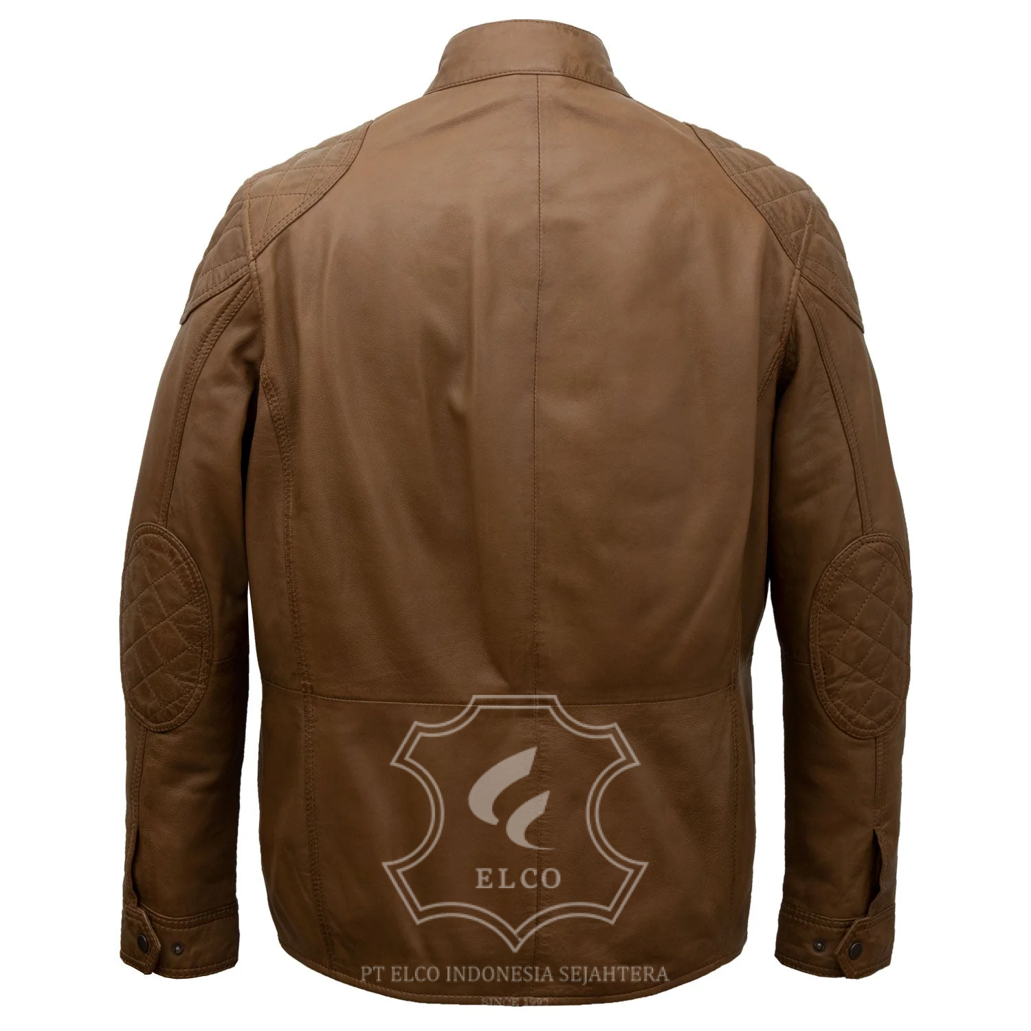 Jaket Kulit Pria Desain Safari - PJS 416 - Gambar 2