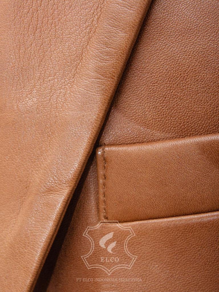 Jaket Kulit Pria Desain Jas - PJ 433 - Gambar 4