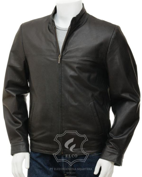 Jaket Kulit Pria Desain Casual - PC 451