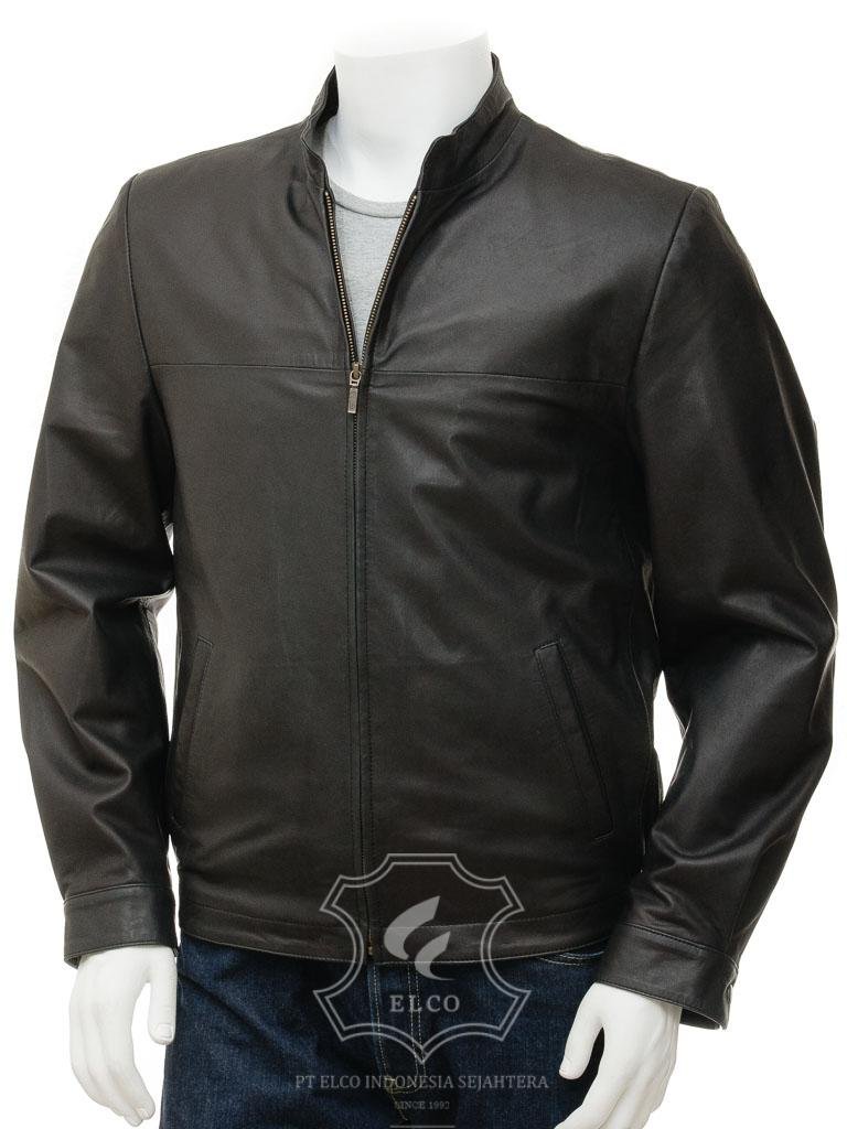 Jaket Kulit Pria Desain Casual - PC 451